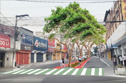Foto: Projeto para a Av. Duque de Caxias